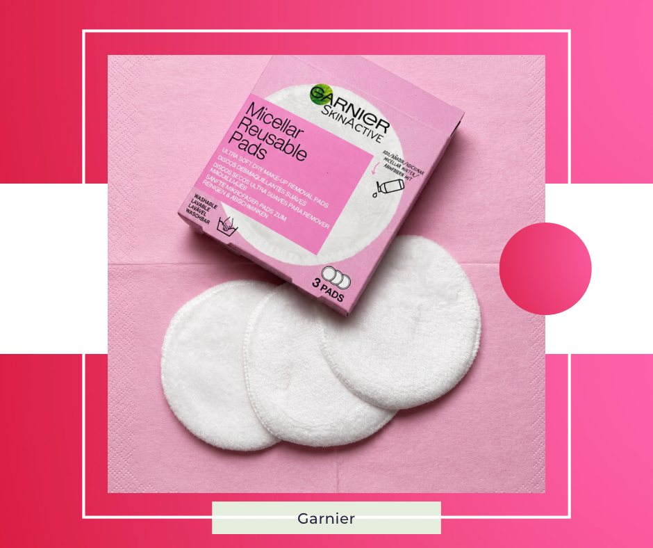 Wiederverwendbare Reinigungspads Garnier